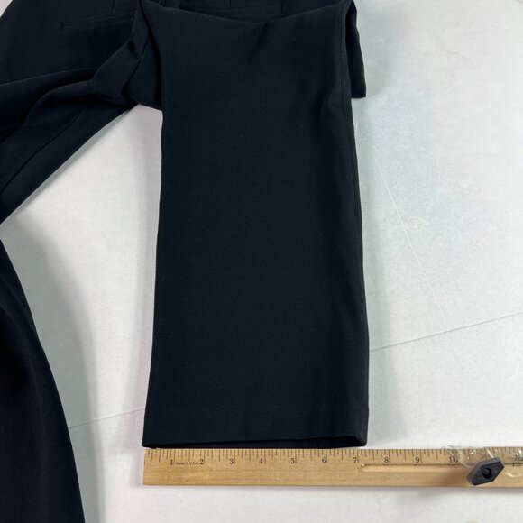 Spanx Ponte Perfect Slim Straight Pants Women 32x25* Black High Rise Crop Tag XL - Picture 10 of 16